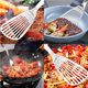 thumbnail image 4 of Pala De Espátula De Pescado Para Freír Pizza Con Ranuras De Acero Inoxidable, Herramienta Para Hornear En La Cocina, Pala De Cocina Hueca Para Bistec Para Restaurante En Casa Vogacara HA017176-00, 4 of 7