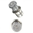 thumbnail image 5 of Auto Car Tobacco Socket Lighter Ignition Tool 12V Bling Rhinestone Silver, 5 of 11