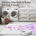 thumbnail image 5 of ODIKA 4'x6' Machine Washable Non-Slip Area Rug, Fairy Tale Castle Enchanted Fantasy Adventure High Traffic Rug, Pink, 724551, 5 of 5