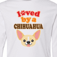 thumbnail image 4 of Inktastic Chihuahua Dog Lover Long Sleeve Youth T-Shirt, 4 of 5