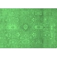 thumbnail image 1 of Ahgly Company Indoor Rectangle Abstract Emerald Green Modern Area Rugs, 5' x 8', 1 of 4