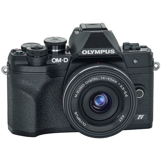 Olympus OM-D E-M10 Mark IV 20.3 Megapixel Mirrorless Camera with Lens