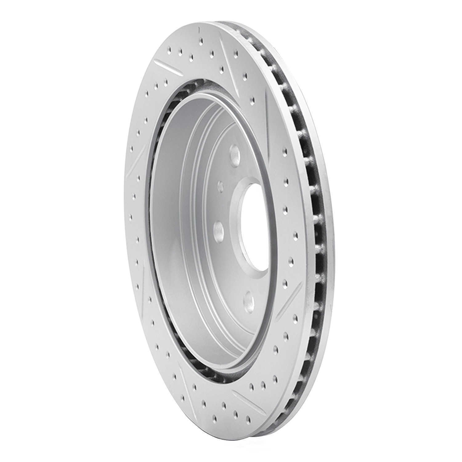 Dynamic Friction Company 830-46024L DFC Geoperformance Rotor - Drilled and Slotted