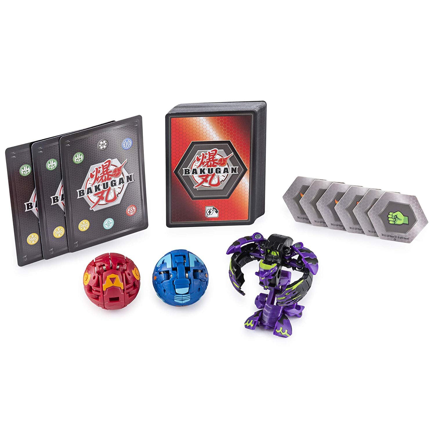 Bakugan Battle Planet Resurgence Hydranoid Starter Set 40 Card Deck  Brawlers Toy