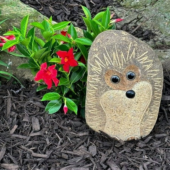 Stone Age Creations 12" Boulder Standing Hedgehog