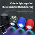 thumbnail image 4 of Zealot S53 Blue Mini Bluetooth Speaker Portable Wireless Column Waterproof HIFI Lossless Sound Quality Stereo, 4 of 8