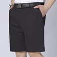 thumbnail image 4 of YTCAMLO Plus Size Mens Golf Shorts Classic Fit Stretch Cotton Flat Front Dress Shorts with Pockets Quick Dry Baggy Summer Shorts, 4 of 6
