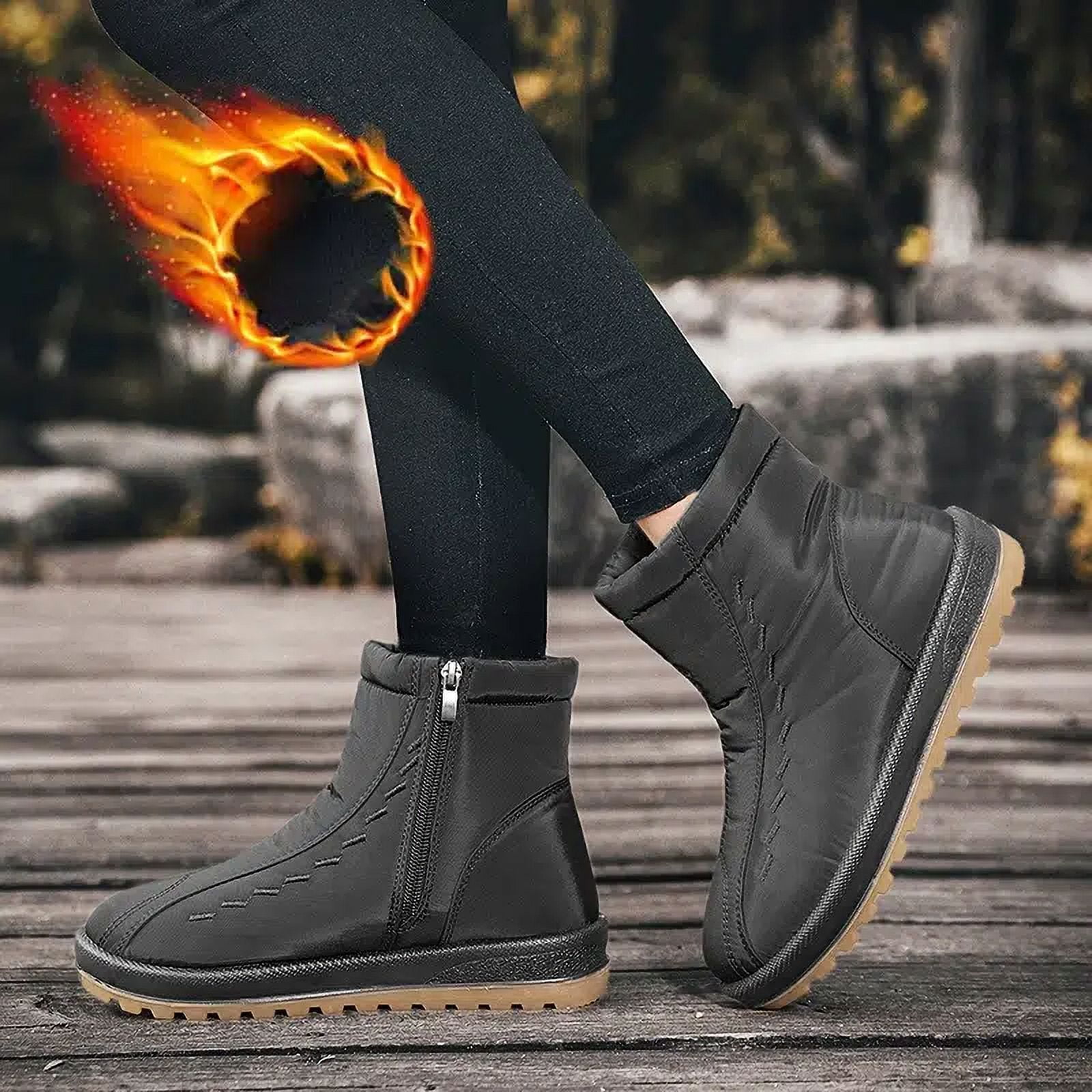 Flat winter boots 2019 best sale