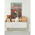 thumbnail image 5 of Marmont Hill Playful Ostrich Canvas Wall Art, 5 of 7