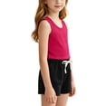 thumbnail image 7 of OGLCCG Boys' Athletic 2-Piece Outfits Kids Sleevelesss Cotton Tank Tops and Stretch Running Shorts Boys Summer Shorts Sets 1-9 Years, 7 of 7
