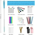 thumbnail image 4 of 8-Pack Bottle Brush Cleaner Set - Long Large Cleaing Brush for Narrow Neck Wine/Beer Bottles/ Flask/ Thermos/ Hummingbird Feeder/ Sport Well,Spout/Lid Brush,Straw Brush, 4 of 6