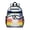 Black-310, variant on Vintage Style School Backpack Adjustable Padded Straps Chest Strap Water-Resistant Bookbag For Elementary Students