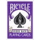 thumbnail image 1 of Bicicleta Púrpura Rider Back Naipes Deck Poker Tamaño, 1 of 5