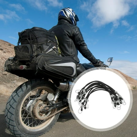 PAMINGONO 10Pcs Tie Down Straps with Hooks for Riding and Kayaking