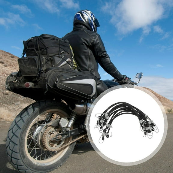 PAMINGONO 10Pcs Tie Down Straps with Hooks for Riding and Kayaking