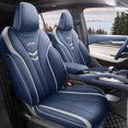 thumbnail image 5 of Funda de asiento de coche de cuero artificial personalizada específica para Geely Monjaro con juego completo delantero y trasero para Geely Xingyue L, 5 of 5