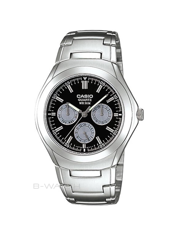 Men's Quartz Watch Quartz Mineral Crystal MTP-1247D-1A