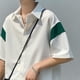 thumbnail image 5 of Camisa de hombre, Camisa de hombre, Camisa de hombre de media manga, Camisa de hombre con botones, probada y confiable, 5 of 9