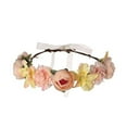 thumbnail image 1 of Bandeau Multi-Couleur pour Femmes, Couronne de Cheveux, Serre-Tête Floral, 1 of 4