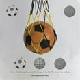 thumbnail image 3 of Xingzhi Sac de Ballon Filet en Maille Porte-Basketball Support de Rangement Extérieur Volleyball Sac de Courses à Cordon, 3 of 4