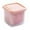 Pink-947, variant on Stainless Steel Garlic Ginger Storage Container Refrigerator Organizer Box with Drain Tray Airtight Kitchen Produce Keeper for Fresh Herbs, Ukhbmc | Blue