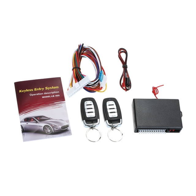 Universal Car Remote Central Kit Bloqueo Sistema de entrada sin llave 4 botones DC 12V para aut Carevas Cerradura central