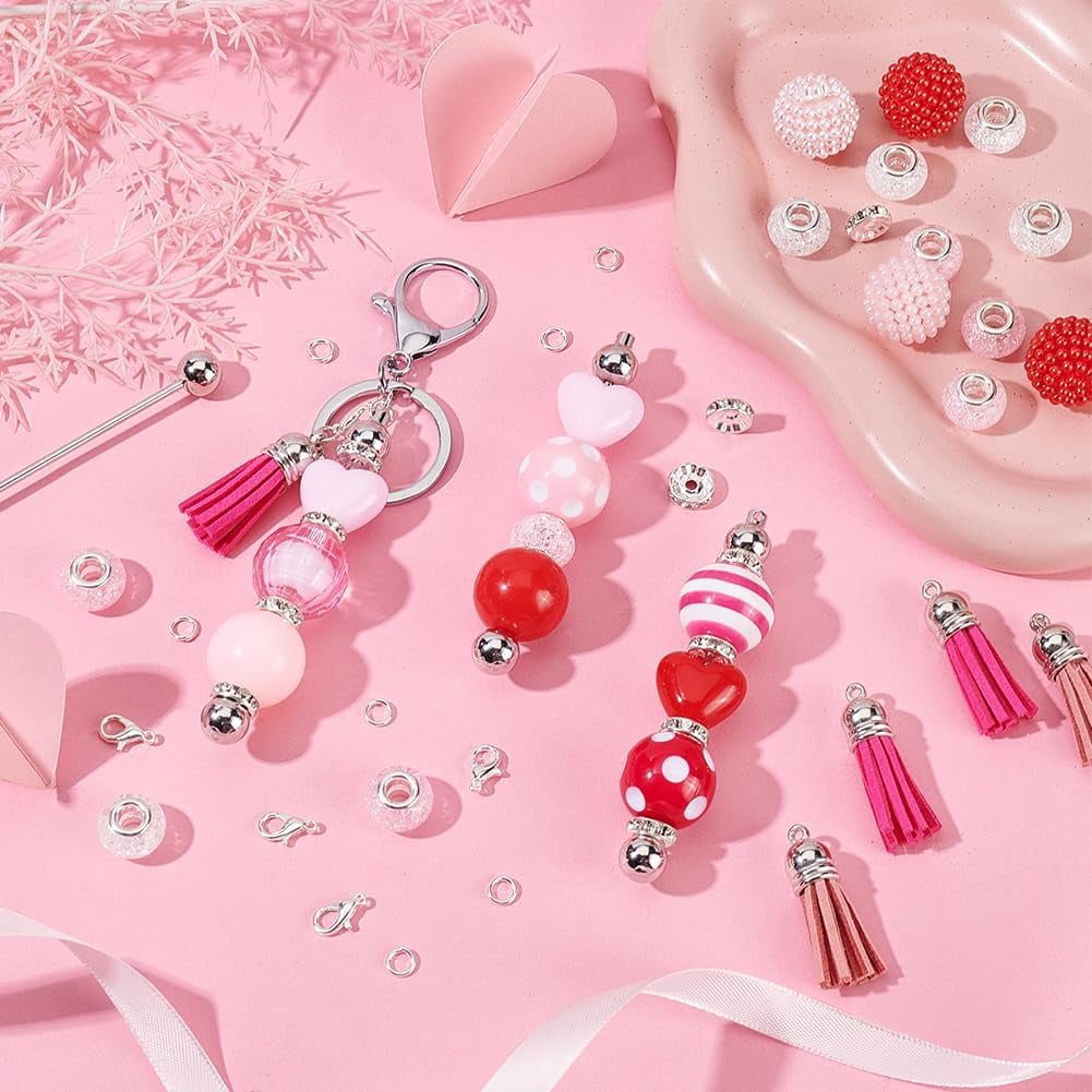 1 Box DIY 10 Sets Pony Beads Pets Bead Craft Kit Pony Bead Animals