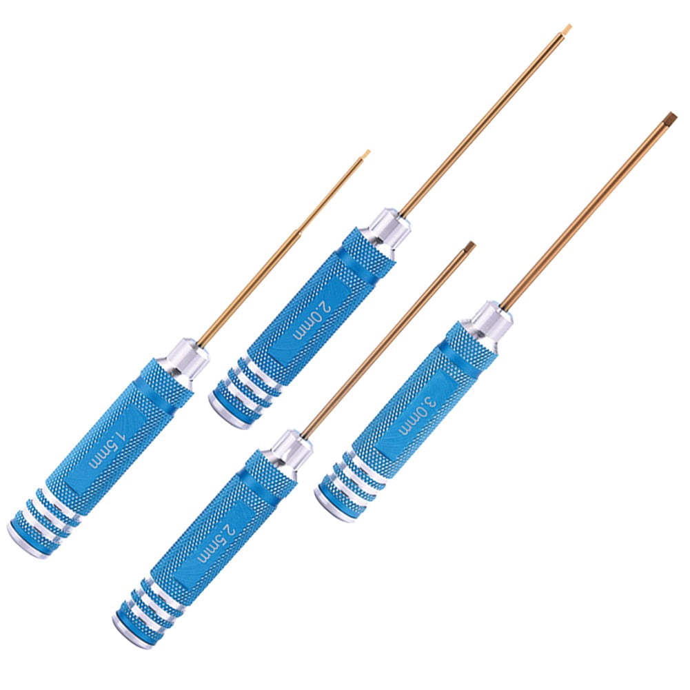 1 Pce Outils RC Tournevis Hexagonal 1.5 2.0 2.5 3.0mm pour Hélicoptère Jouets