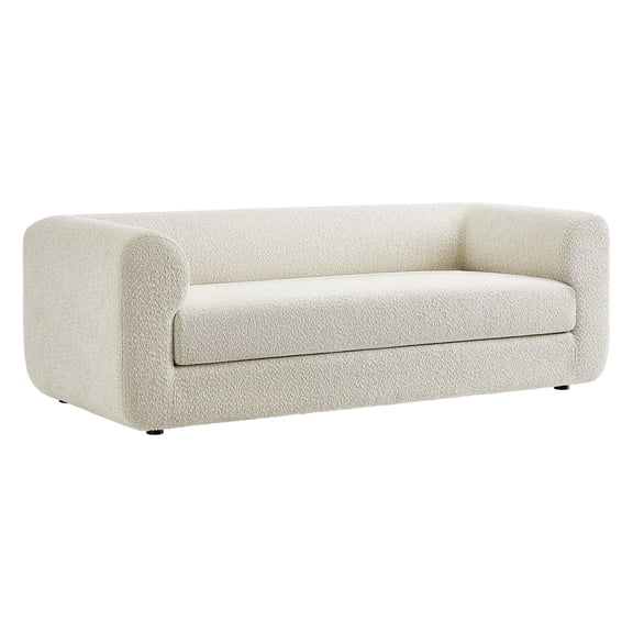 Sofa, White, Fabric, Living Room Lounge Cafe Lobby Hospitality Restaurant, Modern Contemporary, HB37924