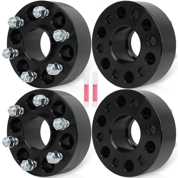 ECCPP Wheel Spacers Fit for 2015-2022 for Chevy Colorado 2018-2023 for Chevy Traverse 2020-2023 for Cadillac XT6 Wheel Spacer Adapter Kit with 14x1.5 Studs 66.9 mm Hub Bore 6Lug 4pcs