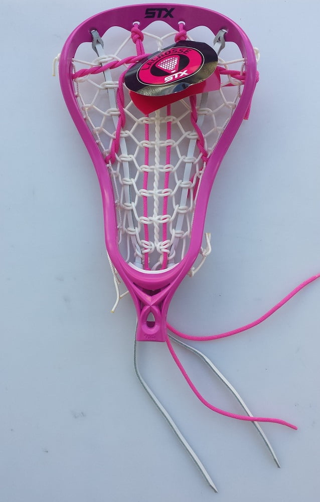 STX Women's Nova Strung Lacrosse Head with Precision Pocket, Pink