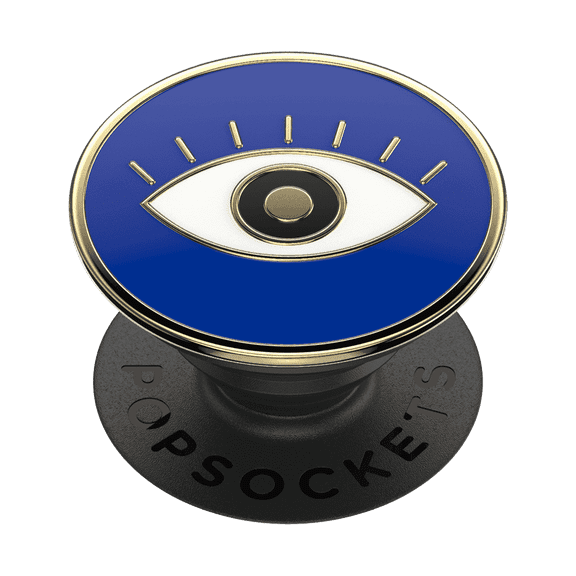PopSockets Adhesive Phone Grip, Holder, Phone Stand, Enamel - Enamel Evil Eye