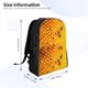thumbnail image 4 of Disketp Bees on Hive Honeycomb Mochila Unisex de Apertura Lateral Completa, Mochila para Laptop para Escuela, Trabajo y Viajes, 4 of 8