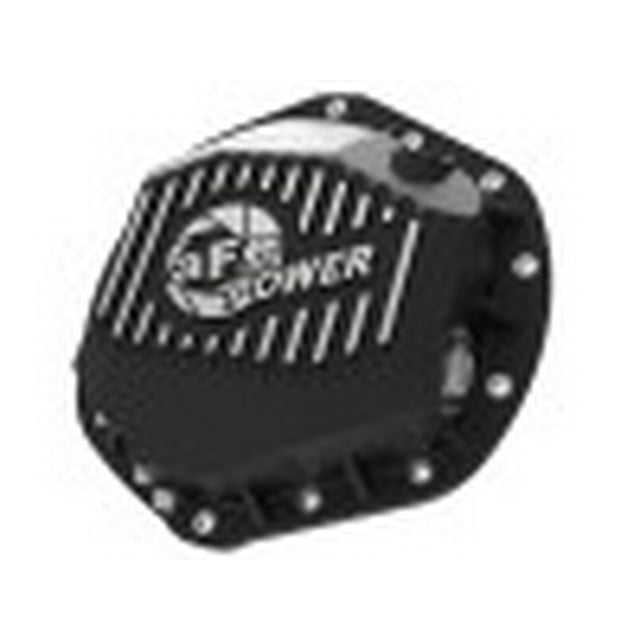 PRO SERIES Couvercle Différentiel Arrière Noir avec Ailettes Usinées