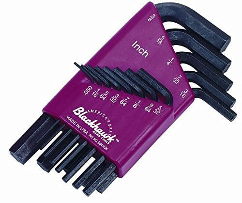 BLACKHAWK ZW-53 SET WR 13 PC HEX KEY WRSAE