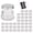 4oz - 40 Pack - Silver Lids, variant on 32oz Mason Jars With Lids Food Storcontainer Excellent Choice For Honey Drinking Spice Canned Goods Diy Projects Jam Wedding Favors Canning Set Of 12pack
