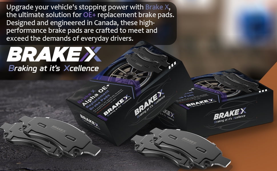 Brake X Replacement Brake Pads and Rotors Kit replacement for 2016-2020 Mazda MX-5 Miata | AEGIS GEOMET Coated Rotors and Alpha Ceramic Bra 並行輸入品 : Brake X Replacement Brake Pads Kit replacement for