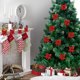 thumbnail image 3 of Decoraciones de Árbol de Navidad Decoración de Árbol de Navidad Ornamento de Arco de Algodón de Perlas Ornamentos de Árbol de Navidad, 3 of 5