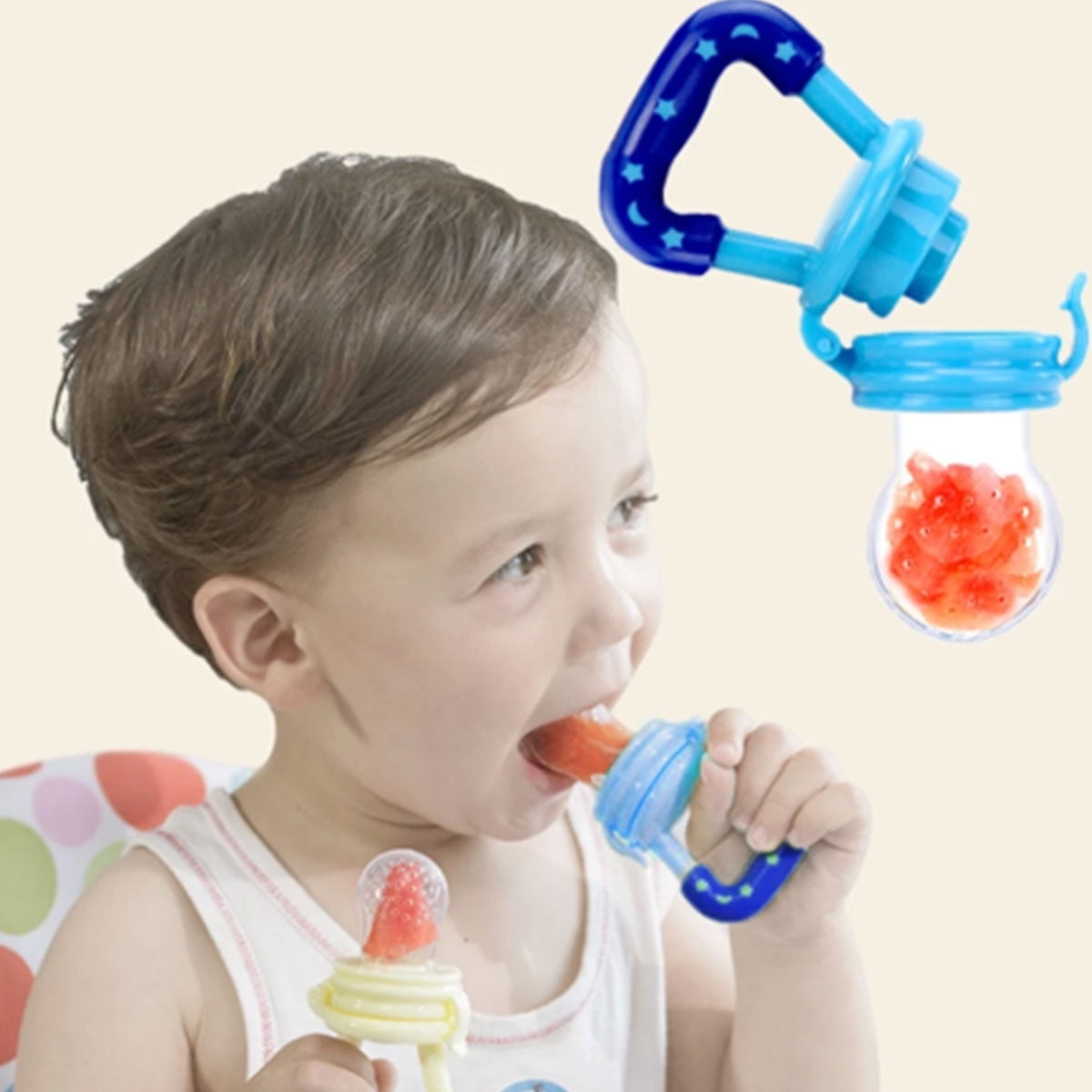 frozen fruit for baby teething
