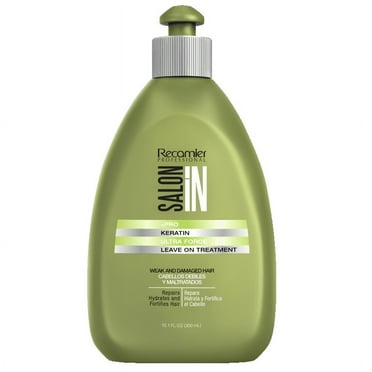 Recamier Professional Salon In  Pro Keratin Ultra Force Leave On Treatment 10.1oz - Tratamiento de Keratina para el Cabello Debil y Maltratado