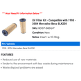 thumbnail image 2 of Oil Filter Kit - Compatible with 1998 - 2004 Mercedes-Benz SLK230 1999 2000 2001 2002 2003, 2 of 2