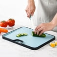 thumbnail image 3 of Sunjoy Tech Cutting Board Easy to Clean Non-Slip Chopping Mat Dual-Sided Meat Vegetables Chopping Board for Home Kitchen, 3 of 7