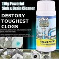 thumbnail image 3 of Wild Tornado Sink And Drain Cleaner, Powerful Sink And Drain Cleaner Pipe Cleaner, Quick Foaming Drain Cleaner For Pipes Toilet Kitchen, 3 of 5