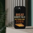 thumbnail image 4 of DistinctInk Tough Case for Apple iPhone 13 PRO (6.1" Screen), Compatible with MagSafe Charging - Bread Falls Buttered Side Down, 4 of 6