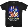 thumbnail image 4 of Capcom Heroes Black Adult T-Shirt, 4 of 4
