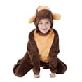 thumbnail image 4 of S Ropa Disfraz de mono para niños Juego de animales Ropa para el hogar Ropa de cosplay, 4 of 5