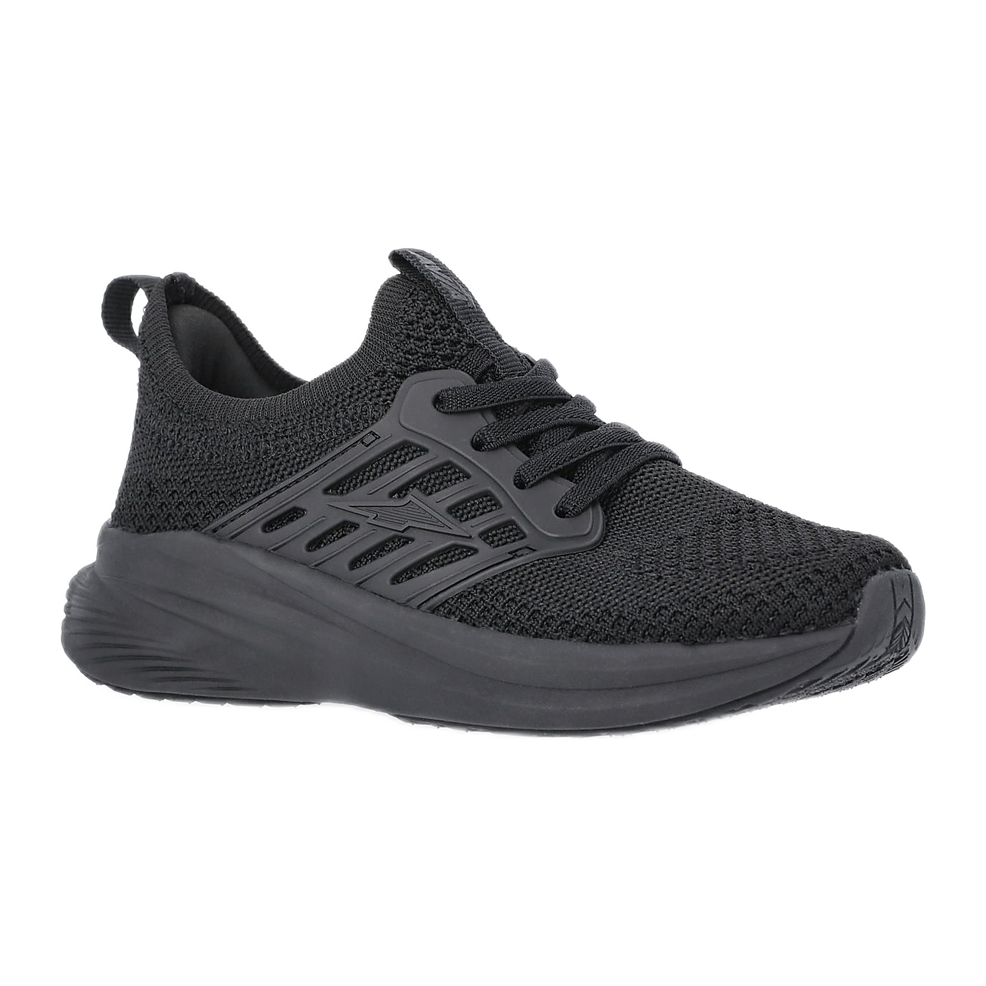 Avia Boys Knit Cage Running Shoes, Black