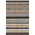 thumbnail image 2 of Addison Rugs Mayfield Premium Machine Washable Transitional Stripes Khaki Rectangle Rug, 10' x 14', 2 of 6