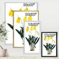 thumbnail image 4 of Designart 'Orchid Retro Flowers' Farmhouse Framed Canvas Wall Art Print, 4 of 5