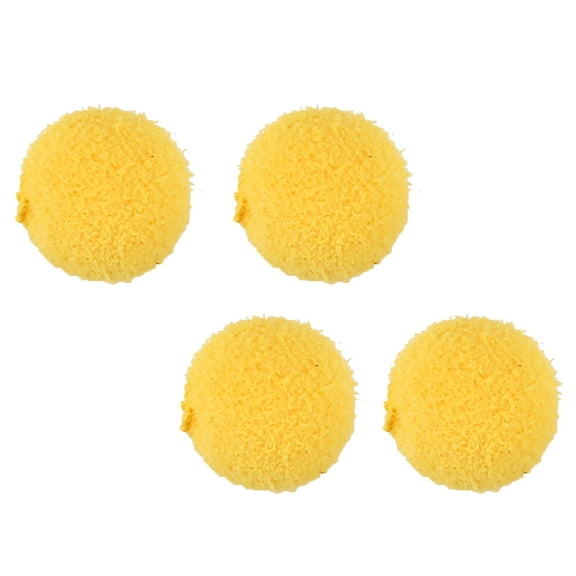 30Pcs/Lot Carp Fishing Foam Pop Up Soft Pellets Baits Floating Lure (Yellow 10mm)